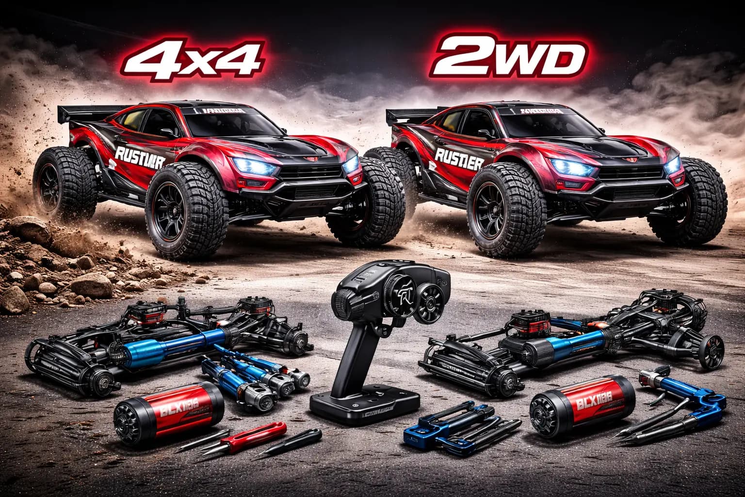 Traxxas Rustler 4x4 vs 2WD: Every Version Compared (2026)